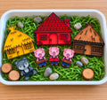 Houses, Pigs & Wolf | Story Retelling EYFS Resource | Small World & Sensory Play