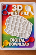 Elmer the Elephant Educational Sorting Tray STL Files