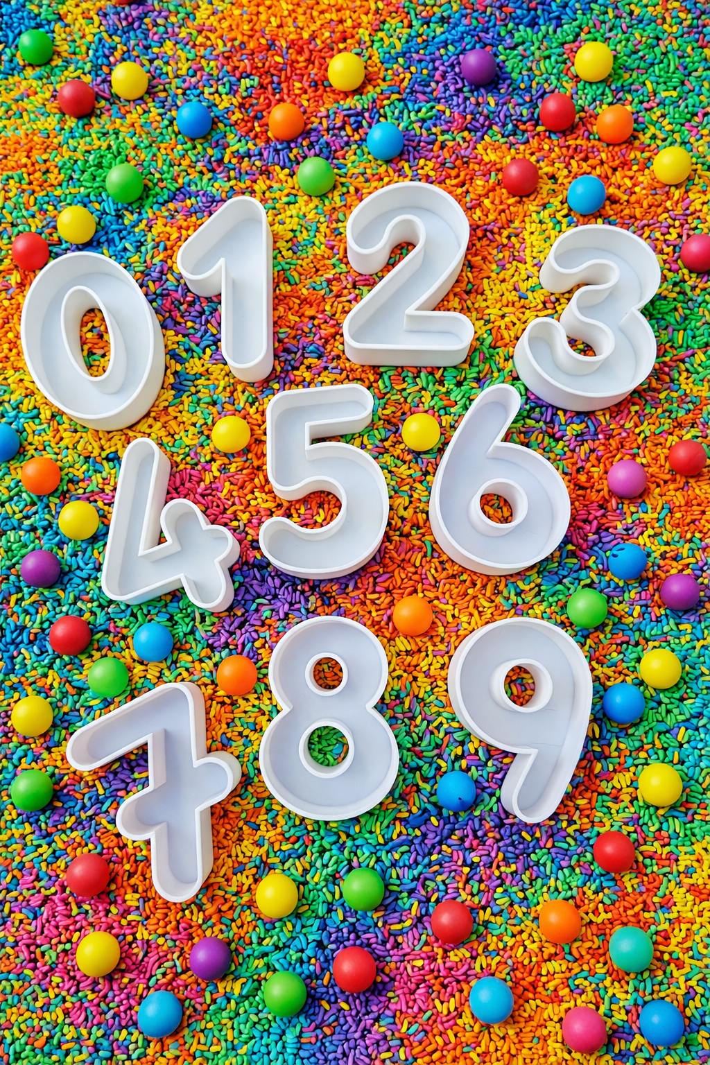 Number Filling Trays 0–9 – EYFS Maths Sensory Play & Counting Resource