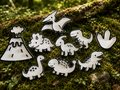 Dinosaur Small World Educational Play Set | Prehistoric Learning Resources & Imaginative Figures
