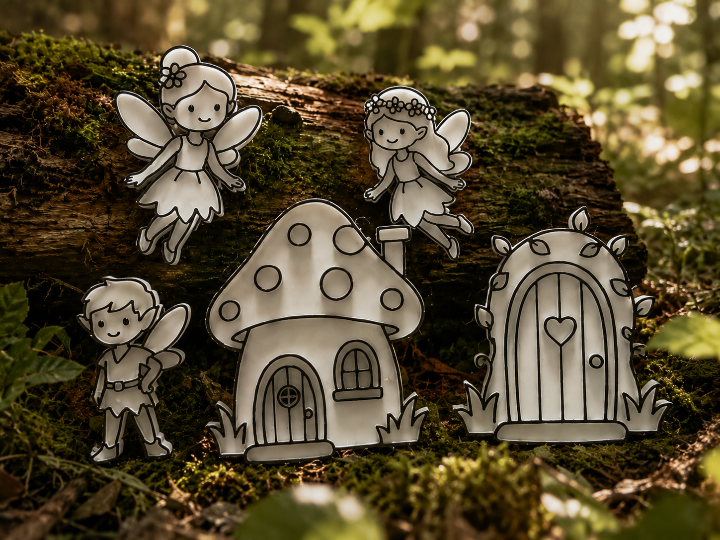 Fairy Small World Educational Play Set | Fairies, Toadstool House &amp; Fairy Door Learning Resource