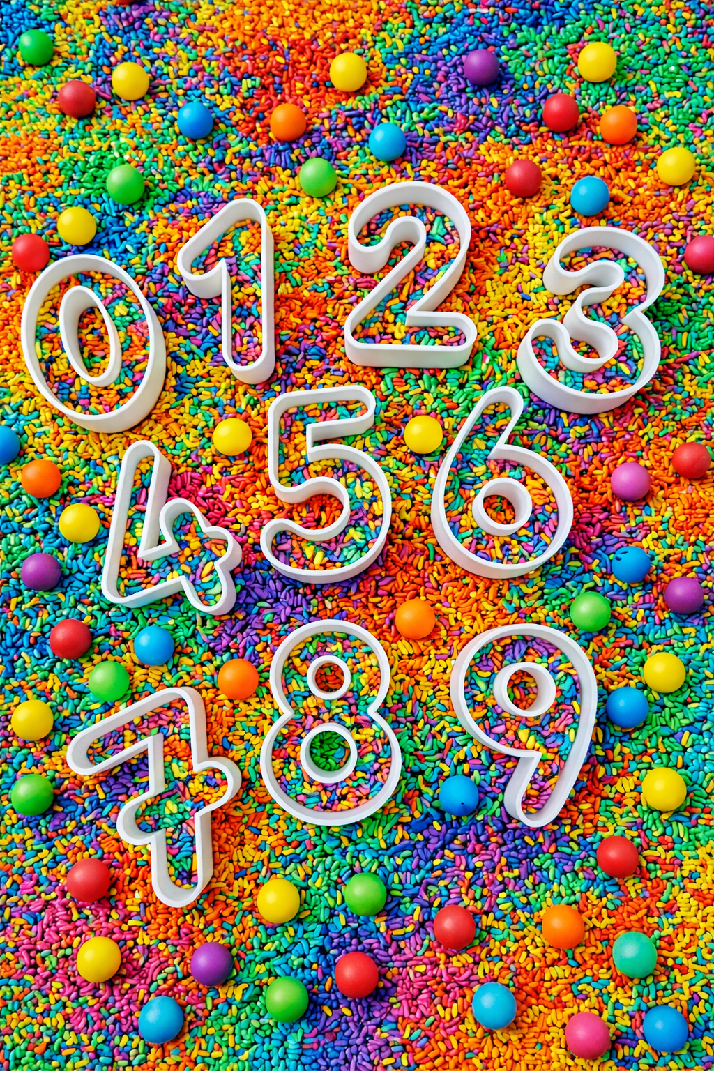 Number Filling Trays 0–9 – EYFS Maths Sensory Play & Counting Resource