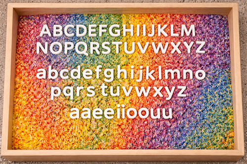 Alphabet Letter Sensory Set – Uppercase & Lowercase Letters | EYFS Phonics & Literacy Resource (Copy) (Copy)